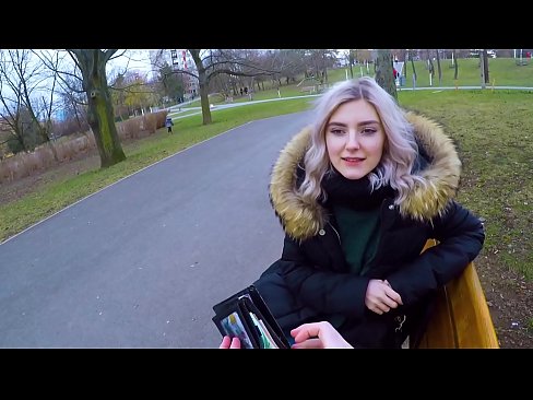 ❤️ Norij svešinieka karstu spermu par naudu - blowjob in the park by Eva Elfie ️❌ Seks video pie mums ❌️